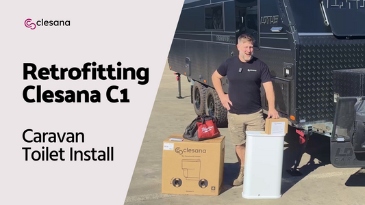 Blog Image Retrofitting Clesana C1 Sealing Toilet in a caravan
