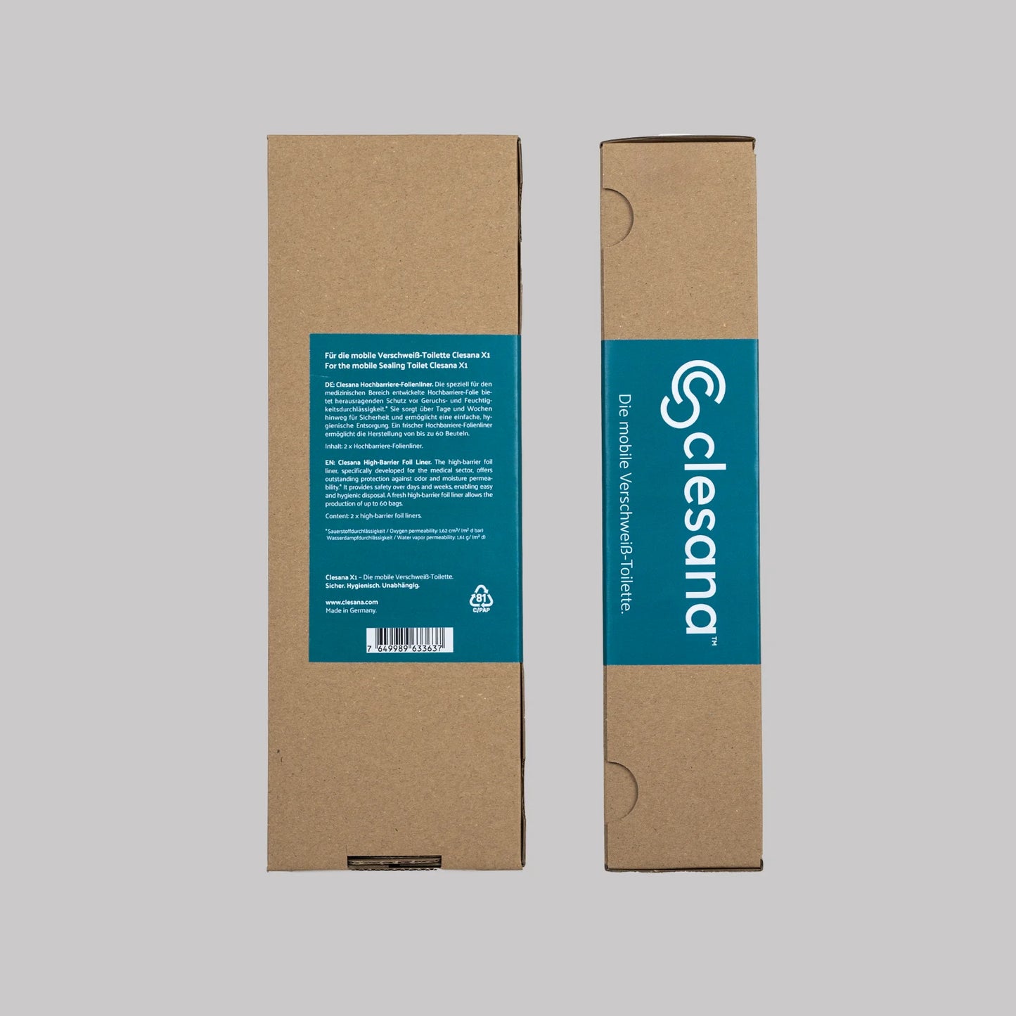 Barrier Film Liner for Clesana X1