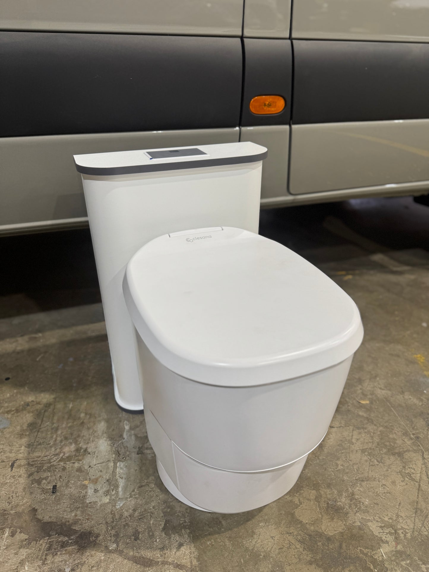 Custom-Made Toilet Backing Panel (Retrofit)