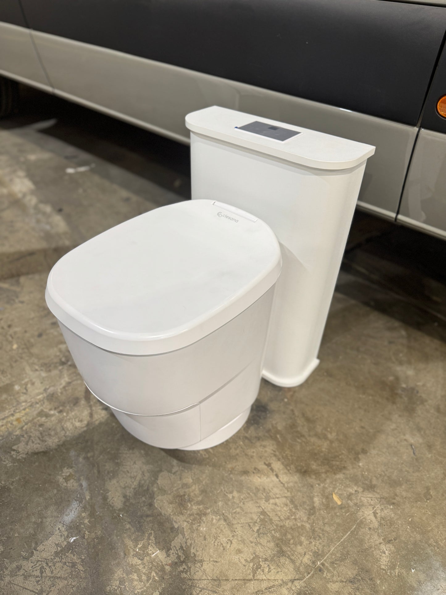 Custom-Made Toilet Backing Panel (Retrofit)