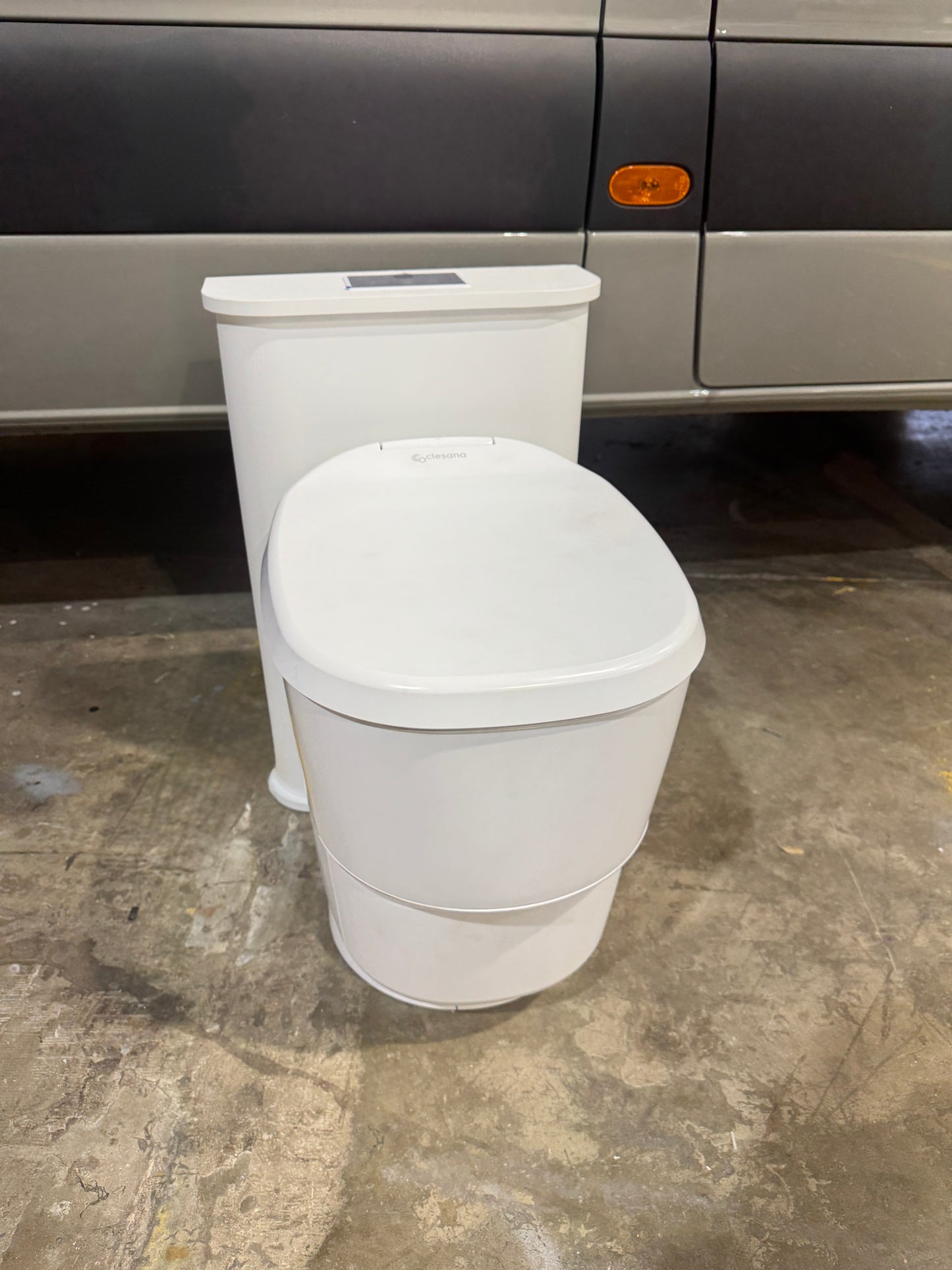 Custom-Made Toilet Backing Panel (Retrofit)