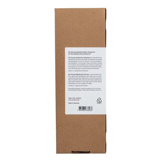 Barrier Film Liner for Clesana C1