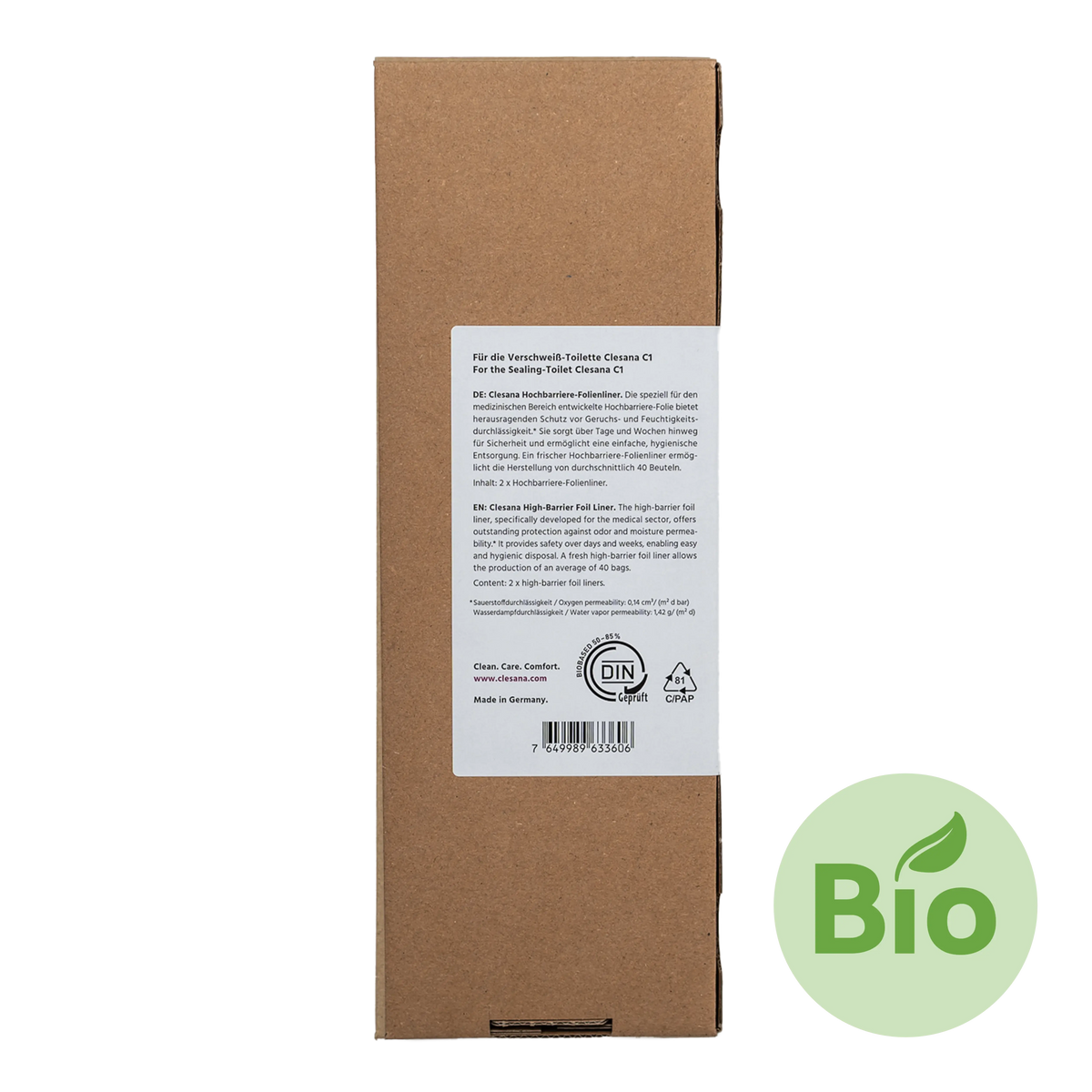Bio Barrier Film Liner for Clesana C1