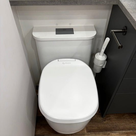 Custom-Made Toilet Backing Panel (Retrofit)