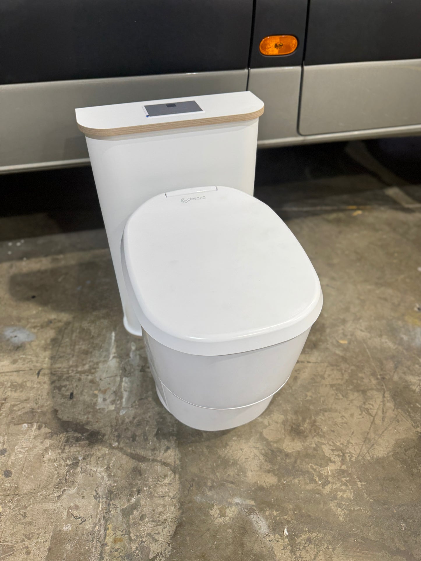 Custom-Made Toilet Backing Panel (Retrofit)