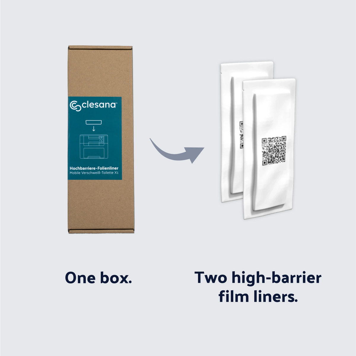 Barrier Film Liner for Clesana X1